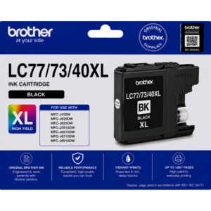 Brother LC 77/73/40XL Black
