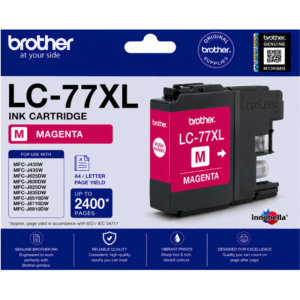 Brother LC-77XL Magenta Genuine Ink Cartridge