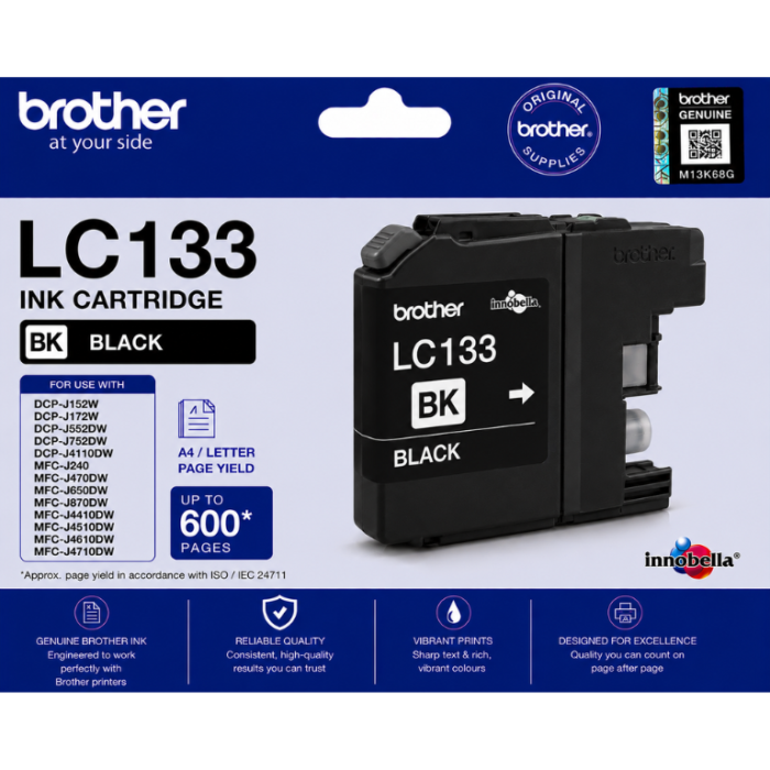 Brother LC133 Black