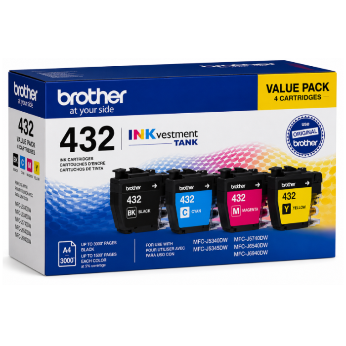 Brother Original 432 Value Pack