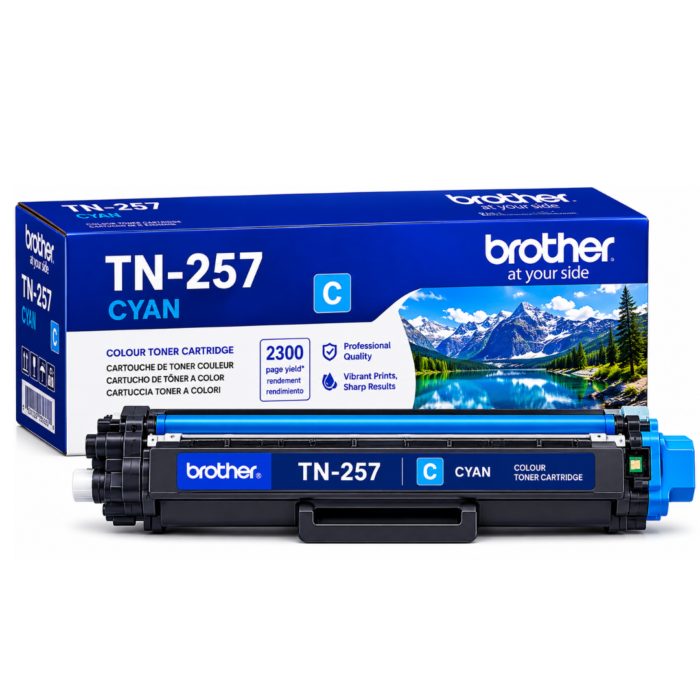 Brother TN-257 Original Cyan Toner Brother TN-257 Original Cyan Toner