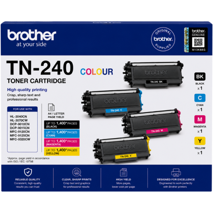 Brother Toner TN-240 Colour Brother Toner TN-240 Colour