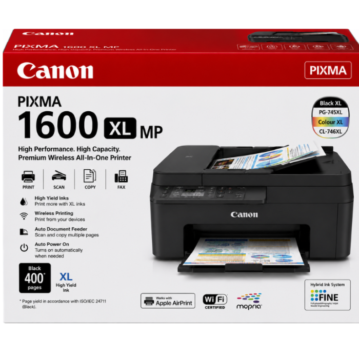 Canon 1600 XL black Canon 1600 XL black