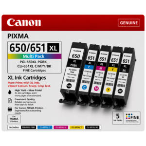 Canon 650/651 xl Multi Pack
