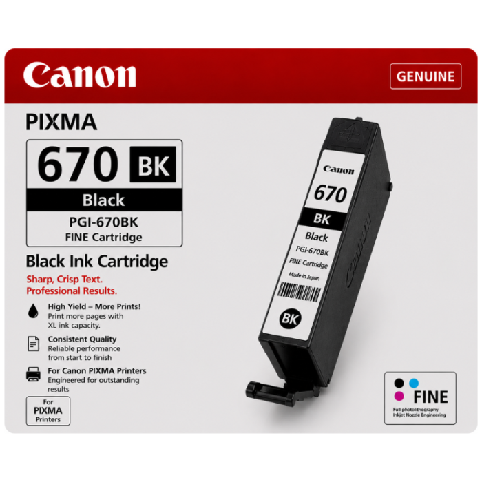Canon 670 Black Canon 670 Black