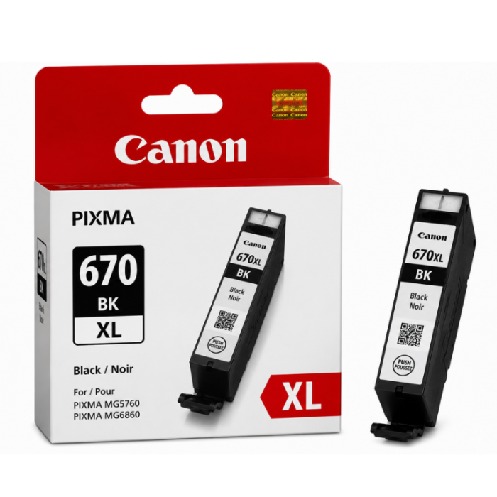 Canon 670xl Bk Canon 670xl Bk
