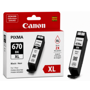Canon 670xl Black