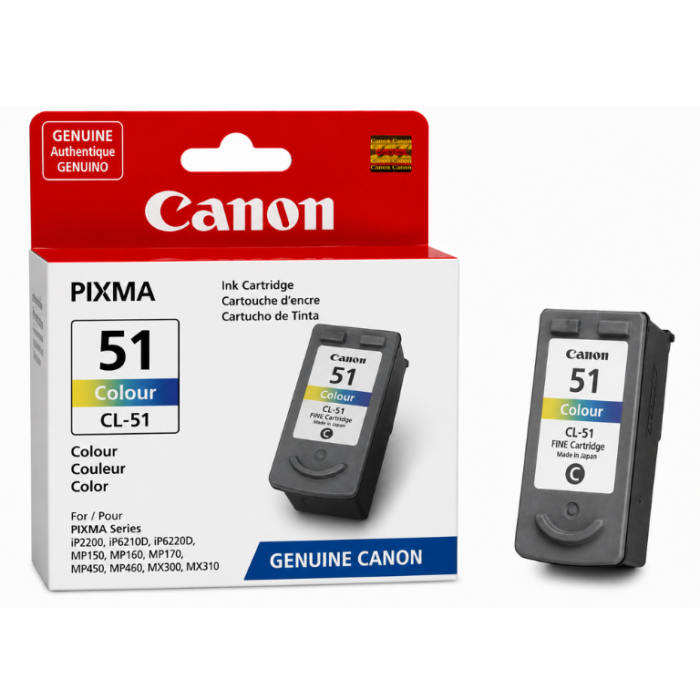 Canon CL 51 Colour Genuine Ink Cartridge Canon CL 51 Colour Genuine Ink Cartridge
