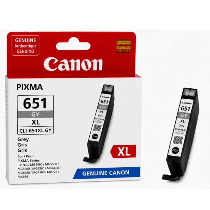 Canon CLI 651XL Grey Genuine Ink Cartridge