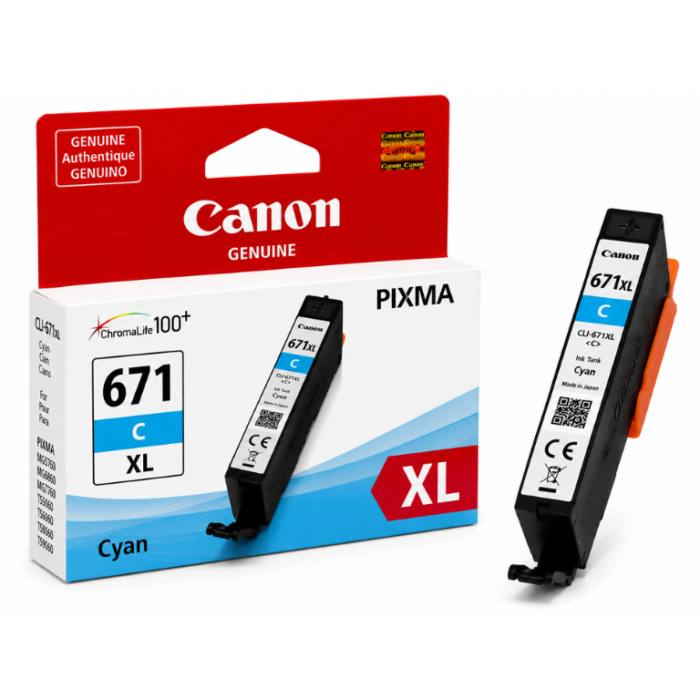 Canon CLI-671XL Original Cyan