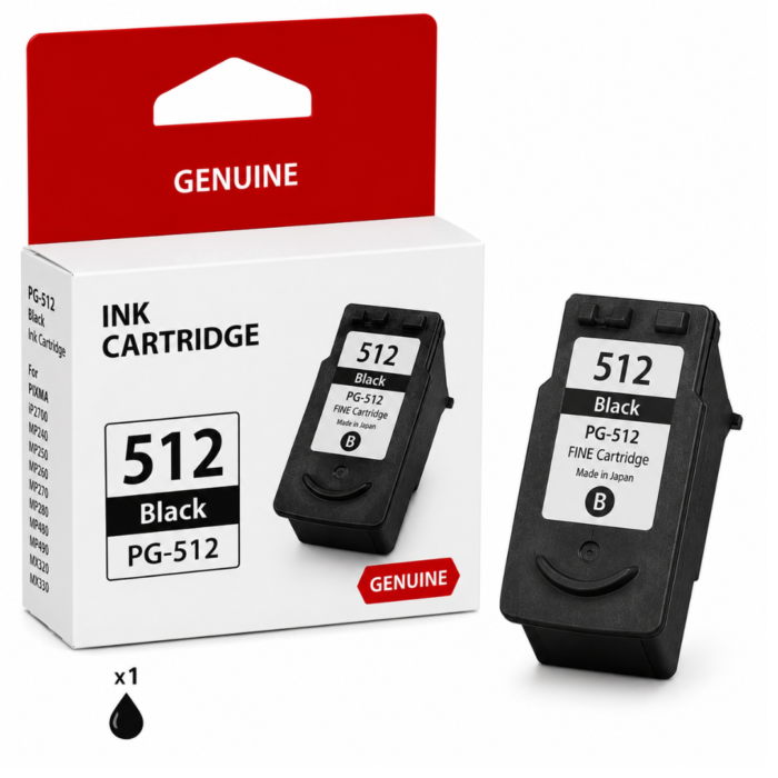 Canon PG 512 Black Genuine Ink Cartridge Canon PG 512 Black Genuine Ink Cartridge
