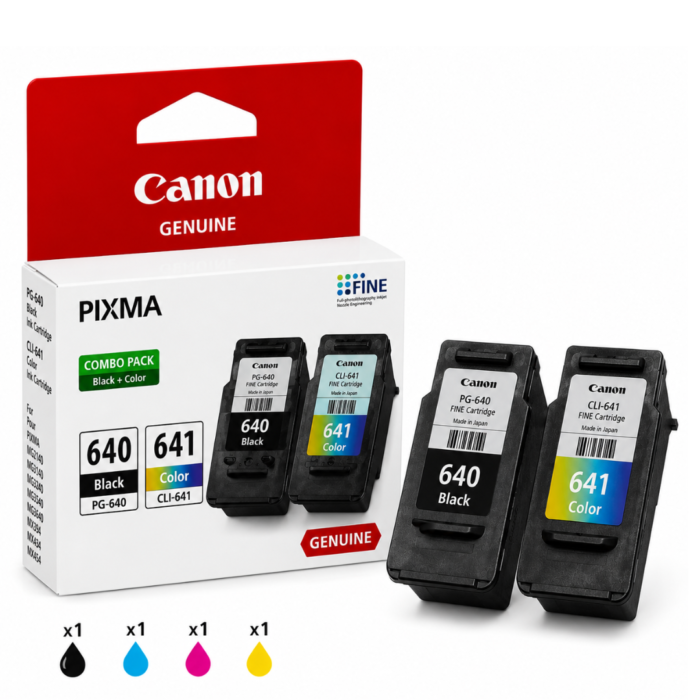 Canon PG-640 & CLI-641 Genuine Combo Pack Canon PG-640 & CLI-641 Genuine Combo Pack