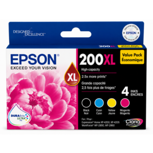 Epson 200XL Original Value Pack 4 INKS