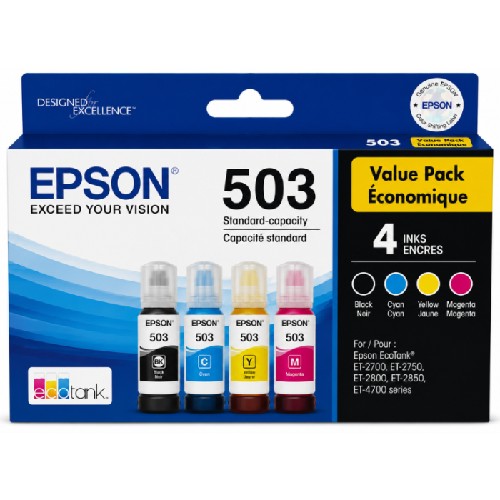 Epson 503 Value Pack 4 INKS Epson 503 Value Pack 4 INKS