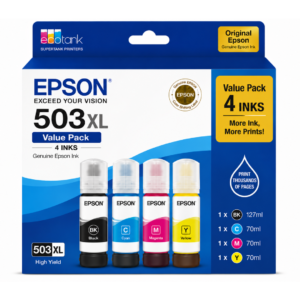 Epson 503XL Value Pack 4 INKS