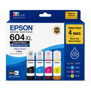 Epson 604XL Original Black and Standard Color Value Pack