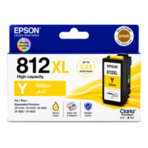 Epson 812XL Original Yellow