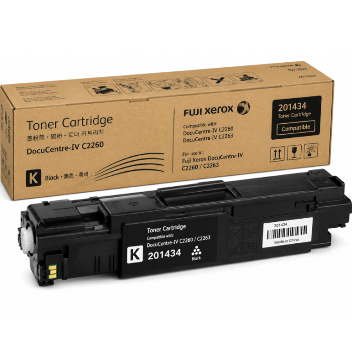 Fuji Xerox DocuCentre IV C2260 Black Compatible 201434 Toner Fuji Xerox DocuCentre IV C2260 Black Compatible 201434 Toner