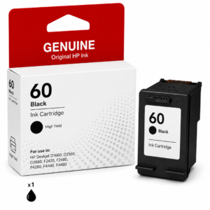 HP 60 Black Genuine Ink Cartridge