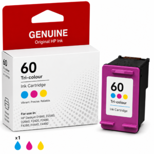 HP 60 Tri-Colour Genuine Ink Cartridge