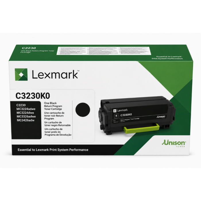 Lexmark C3230 Original Black Toner
