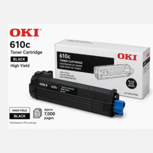 Oki 610c Toner Blk H/Y