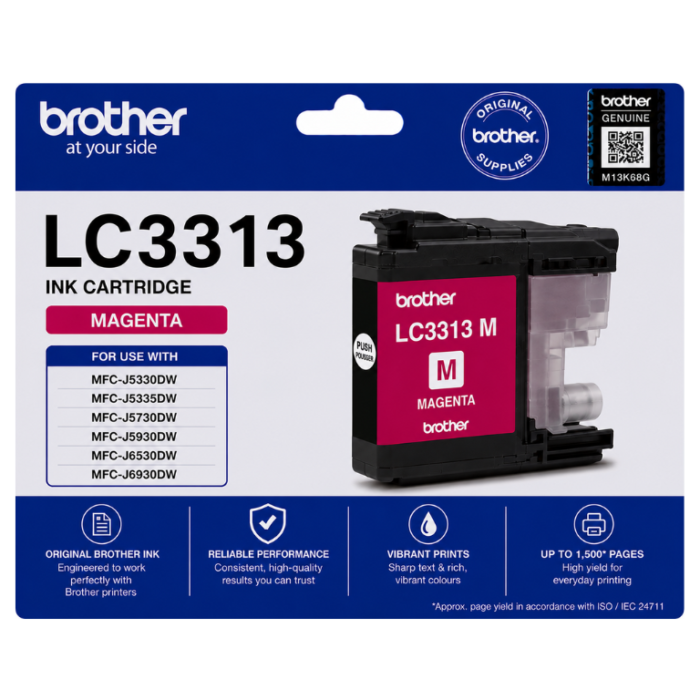 Brother LC 3313 Original Magenta (1) Brother LC 3313 Original Magenta
