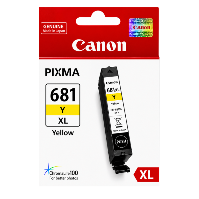 Canon CLI 681XL Original Yellow Canon CLI 681XL Original Yellow