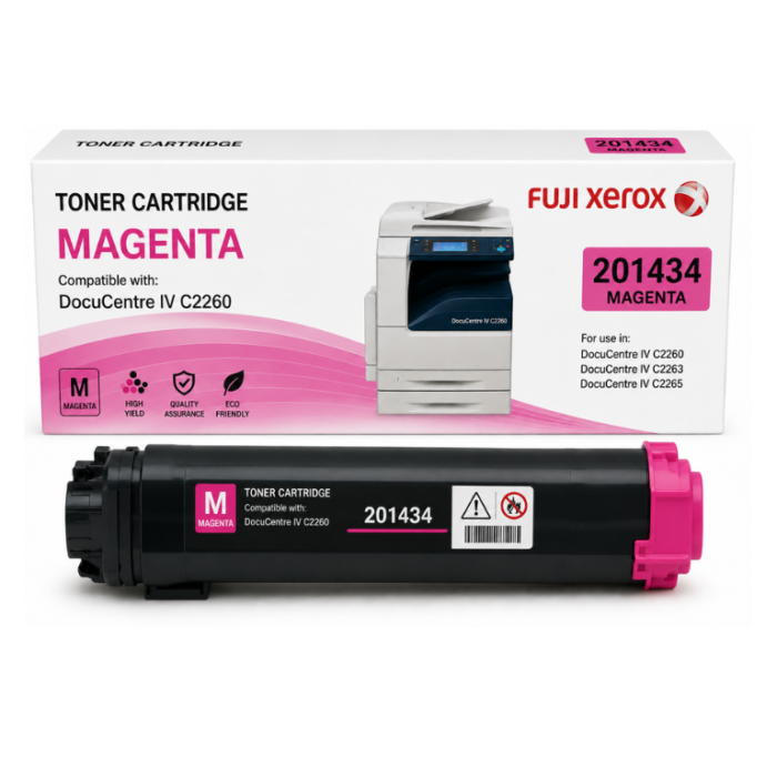 Fuji Xerox DocuCentre IV C2260 Magenta Compatible 201434 Toner