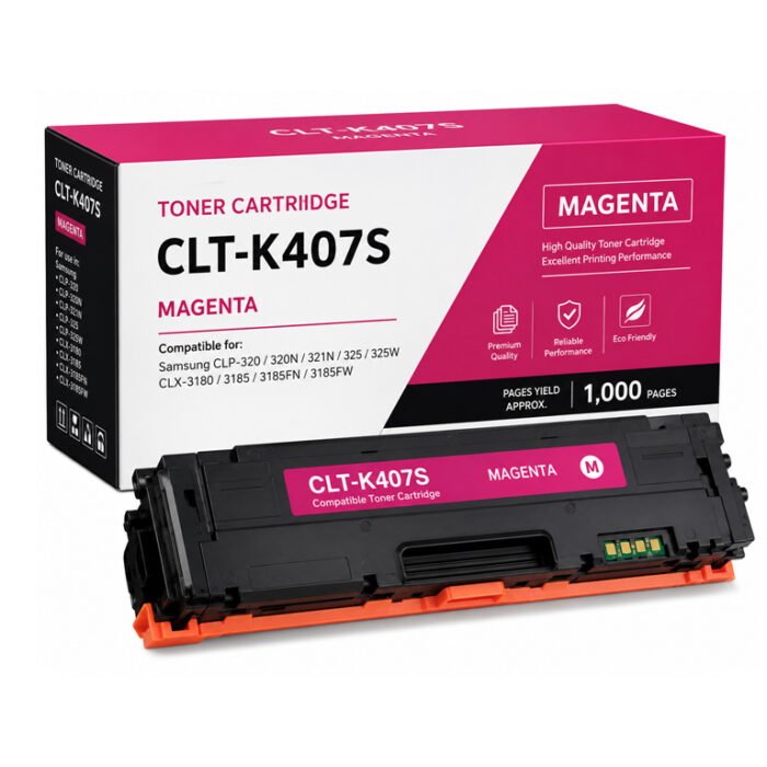 Samsung CLT-K407S Compatible Magenta Toner